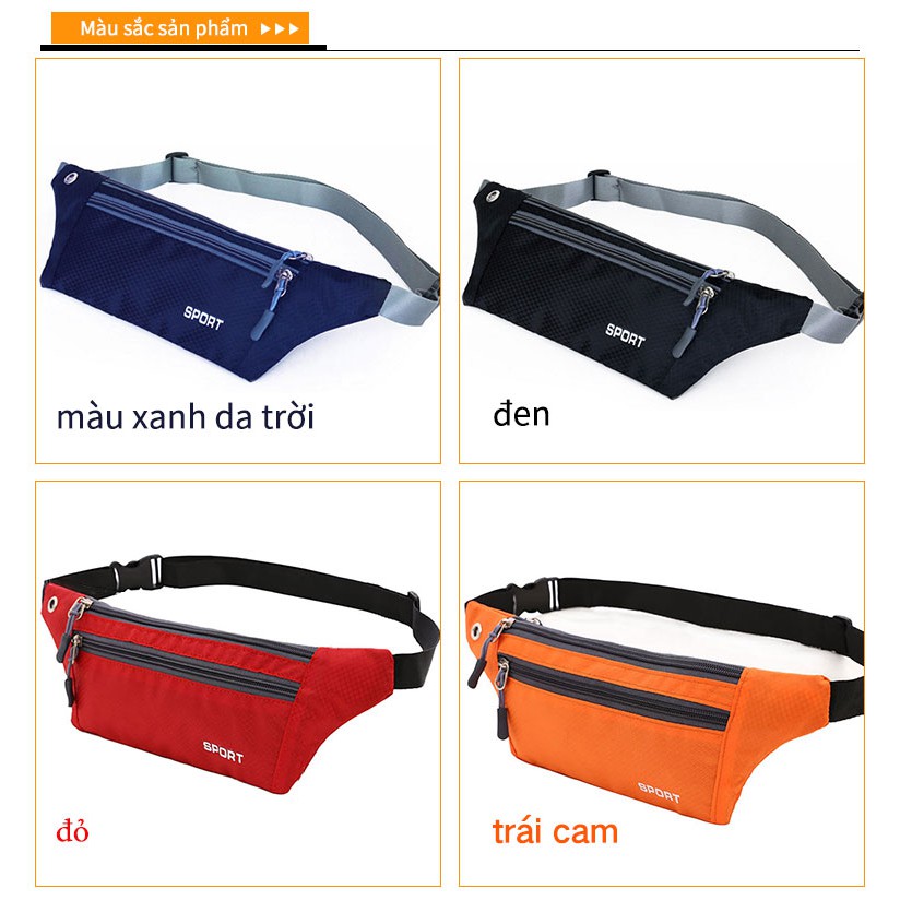 Thể thao của phụ nữ eo không thấm nước túi túi ngực