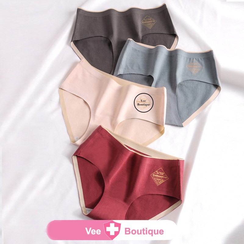 Quần lót nữ Cotton cao cấp KHÁNG KHUẨN không đường may không viền - QL004 | BigBuy360 - bigbuy360.vn