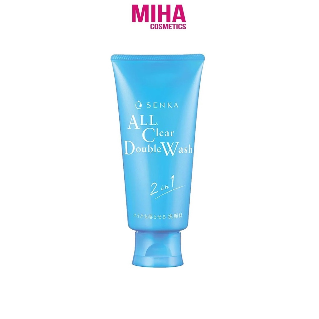Sữa Rửa Mặt Tẩy Trang SENKA 120g Nhật Bản