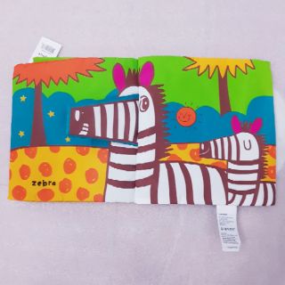 SÁCH VẢI 3D - WILD ANIMALS