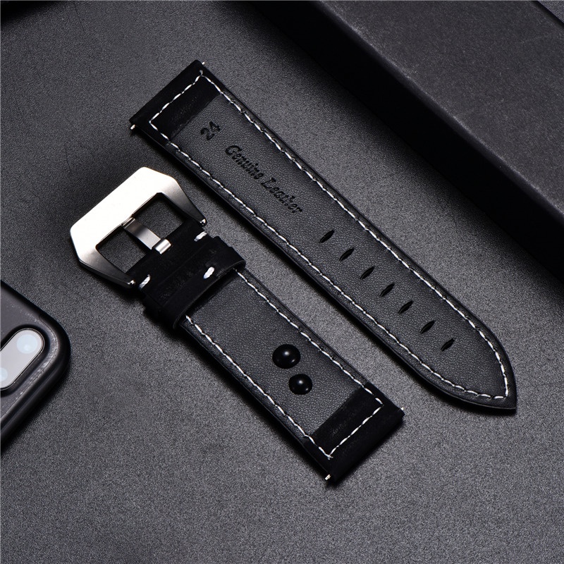 Dây Đeo Tay Thay Thế Bằng Da Cổ Điển Cho Huami Amazfit GTR 3 Pro Strap GTR-3 GTR3 / GTR 2 2e 22mm
