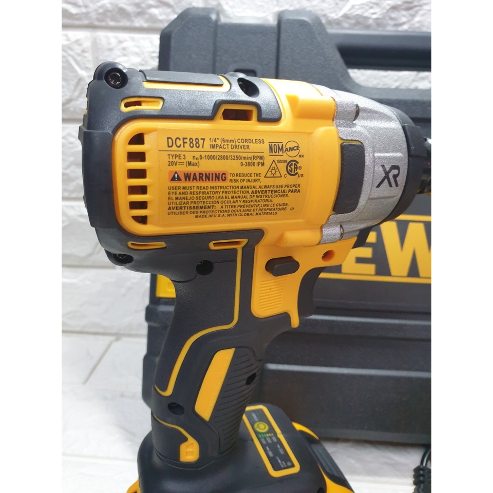 Máy Siết Bulong Không Chổi Than 20v Dewalt (mạnh - đẹp - bền)