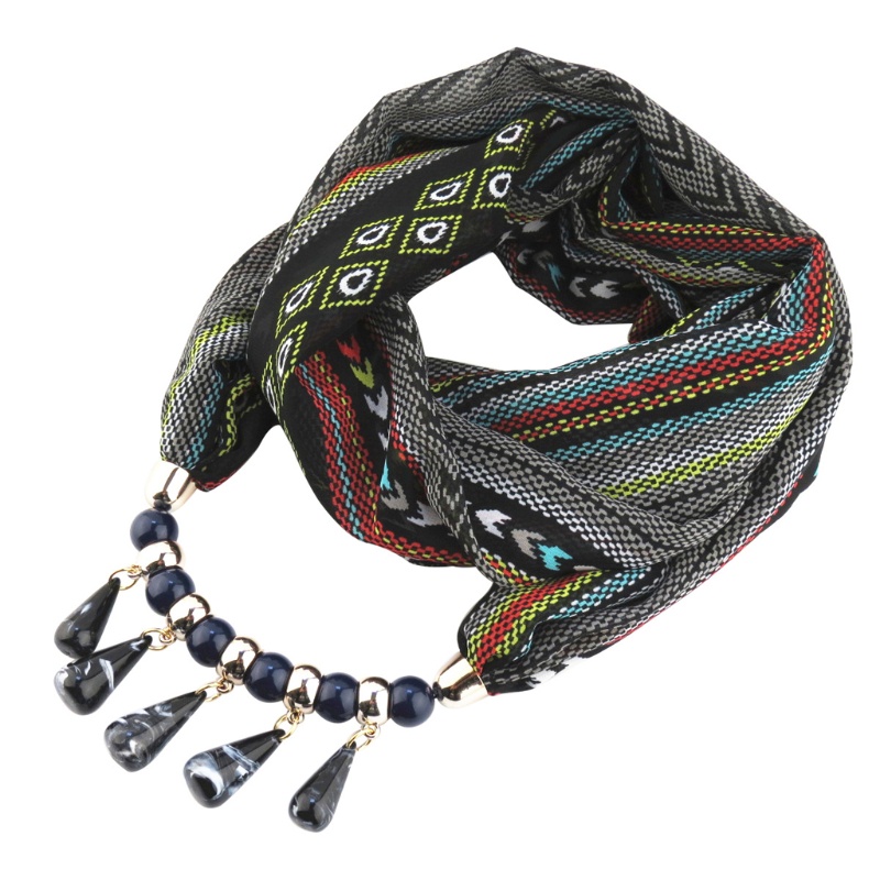 Khăn Choàng Cổ Chiffon Phong Cách Bohemian Thời Trang Cho Nữ