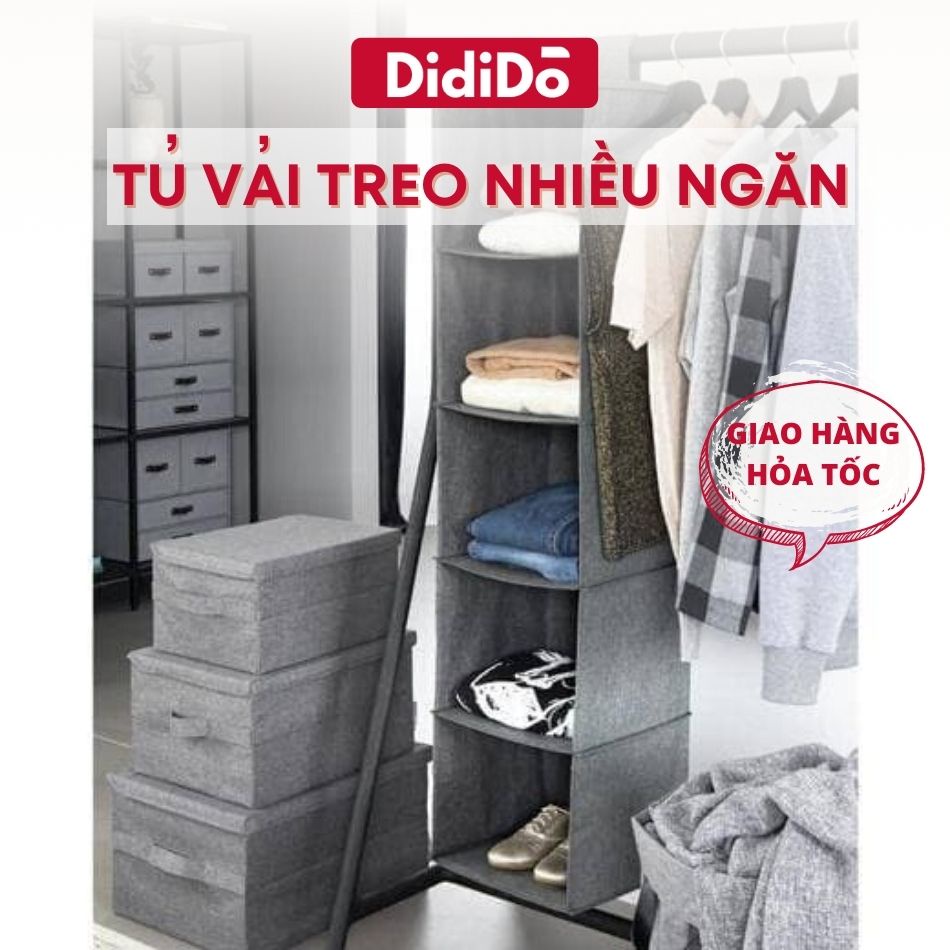 Tủ Vải Treo nhiều ngăn