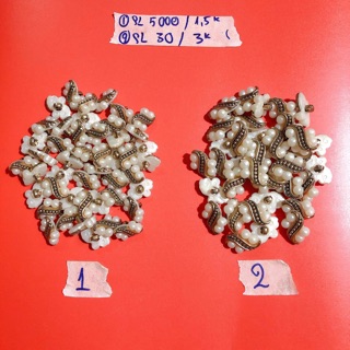 5 Nút áo,khuy áo,cúc áo kiểu vàng đính hạt