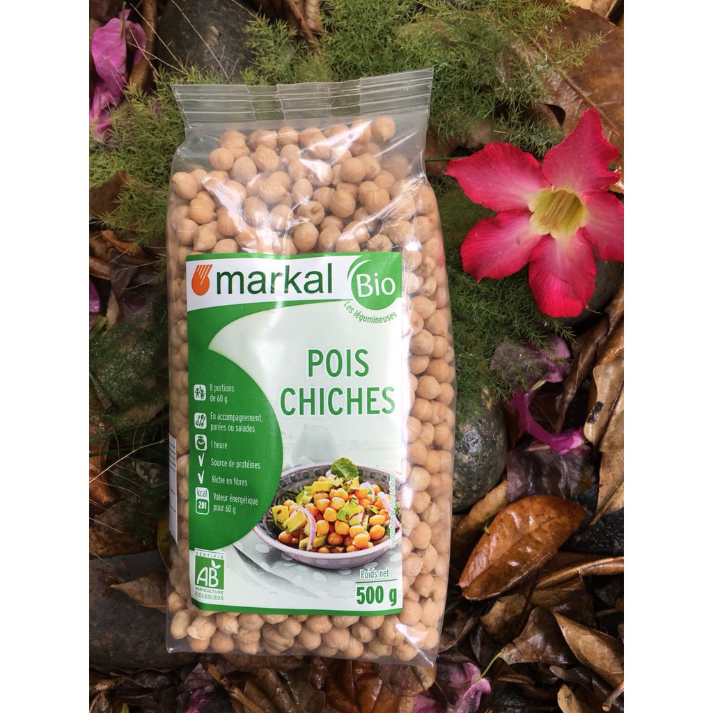 Hạt đậu gà hữu cơ Markal 500g - Pháp