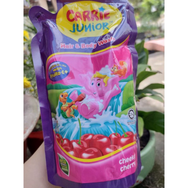 Túi Sữa Tắm Carrie Junior Cho Bé Hương Cheeky Cherry 500G