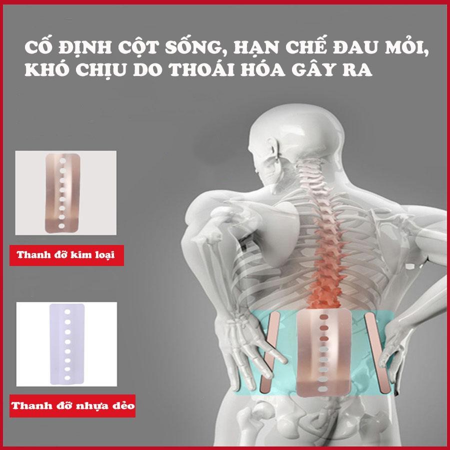 Đai định hình cột sống cải thiện tình trạng thoái hóa, thoát vị và tạo hình một thân hình hoàn hảo một cách tự nhiên