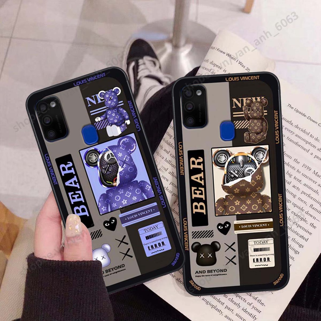 Ốp lưng Samsung M21 / M30s hình kaws, bear brick, venom thời trang siêu ngầu