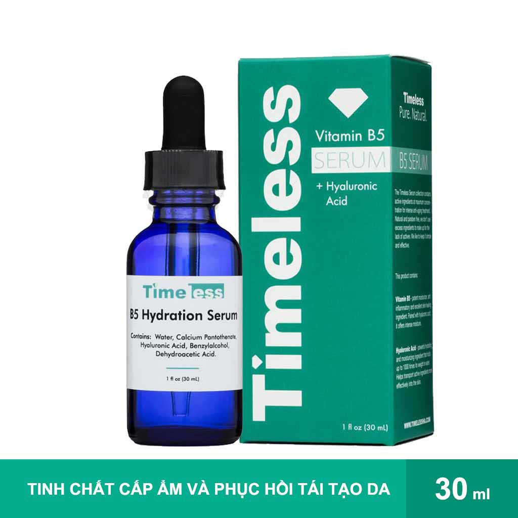 [Timeless] Serum phục hồi da, dưỡng ẩm Vitamin B5