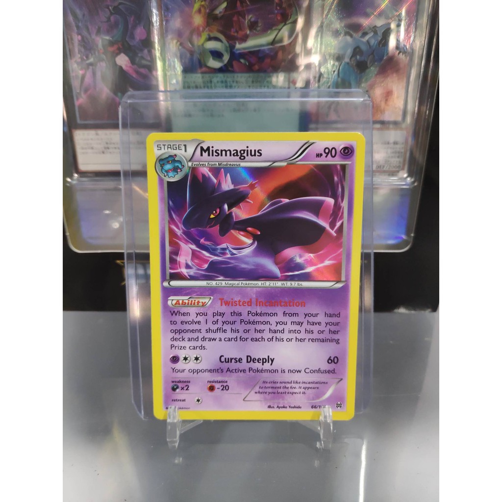 [ Dưa Hấu Yugioh ] Lá bài thẻ bài Pokemon Mismagius