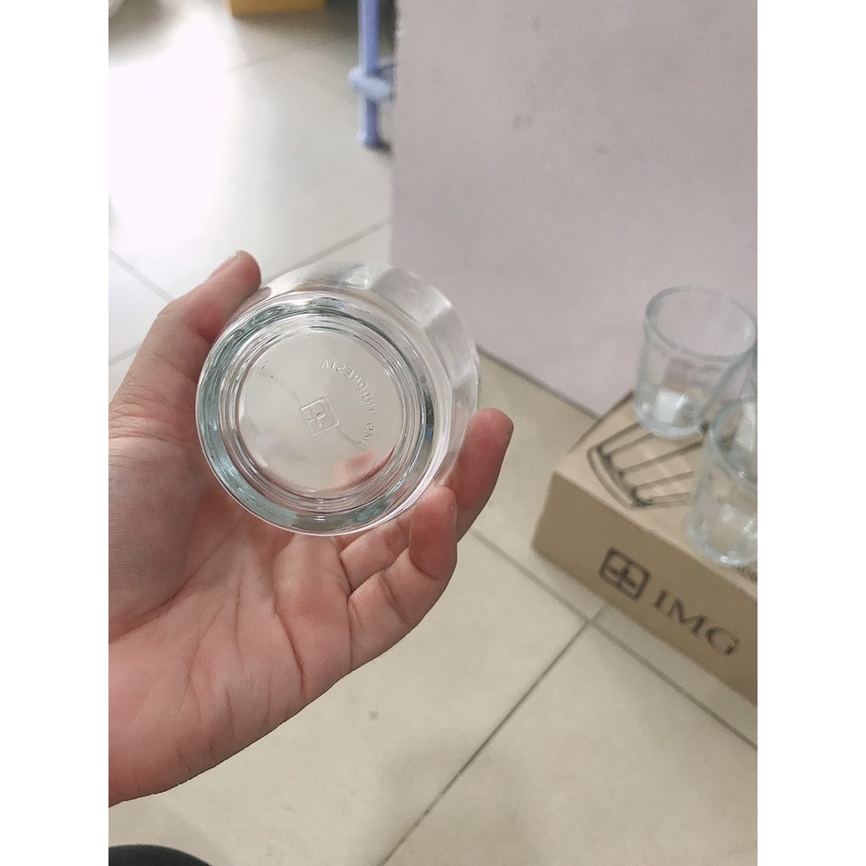 Bộ 6 Ly Thủy Tinh bầu sọc IMG