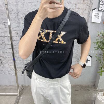 Áo thun Nam cổ tròn GATE6, phông ngắn tay Unisex premium 100% cotton co giãn regular fit XIX Leopard - #G0009