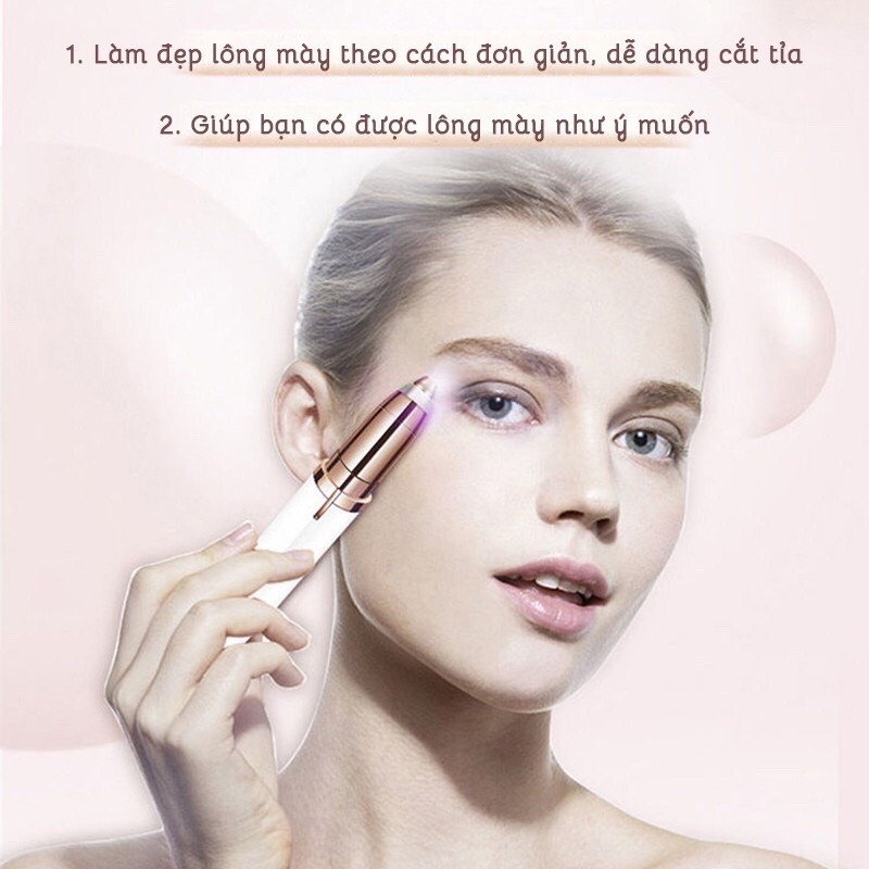 Bút tỉa lông mày,ria mép Flawless tiện dụng | BigBuy360 - bigbuy360.vn