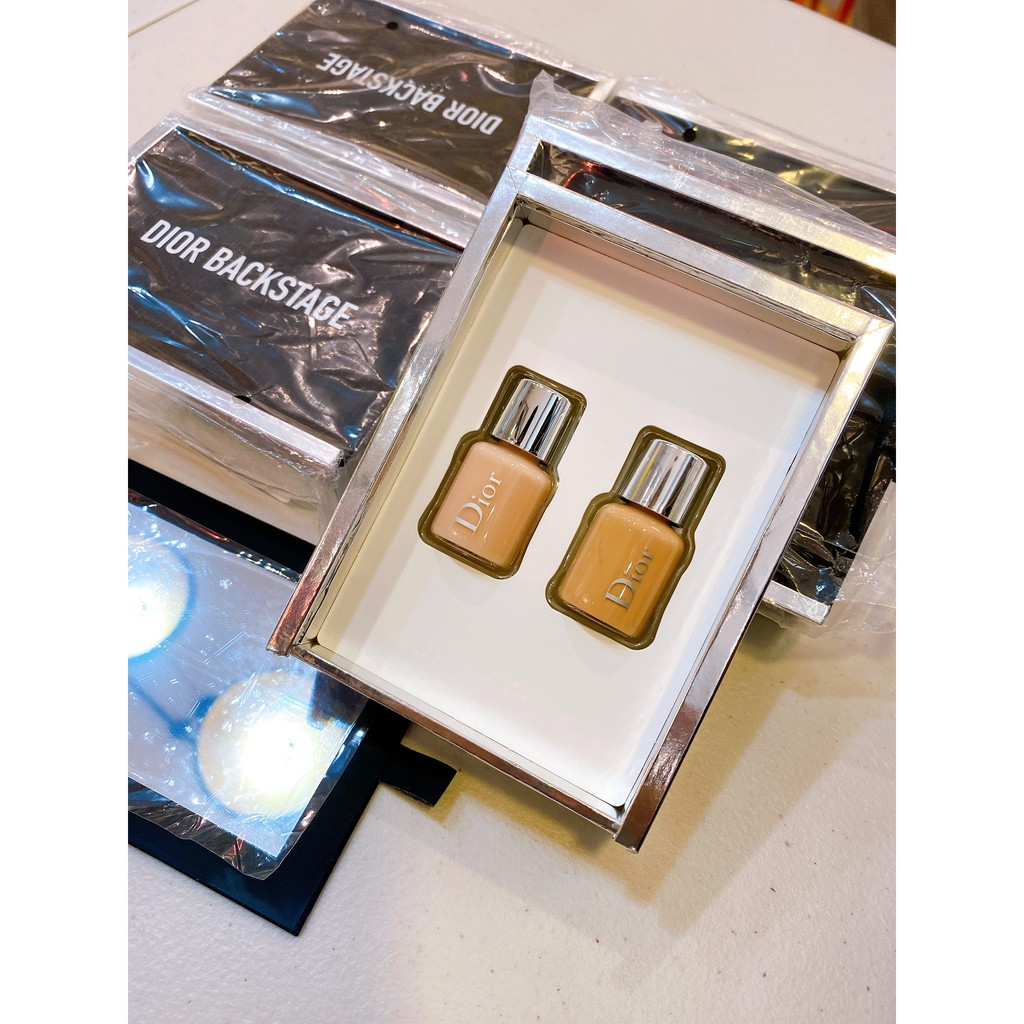 (Gifset) Kem Nền Mini Dior Backstage Foudation (2x5ml) | BigBuy360 - bigbuy360.vn