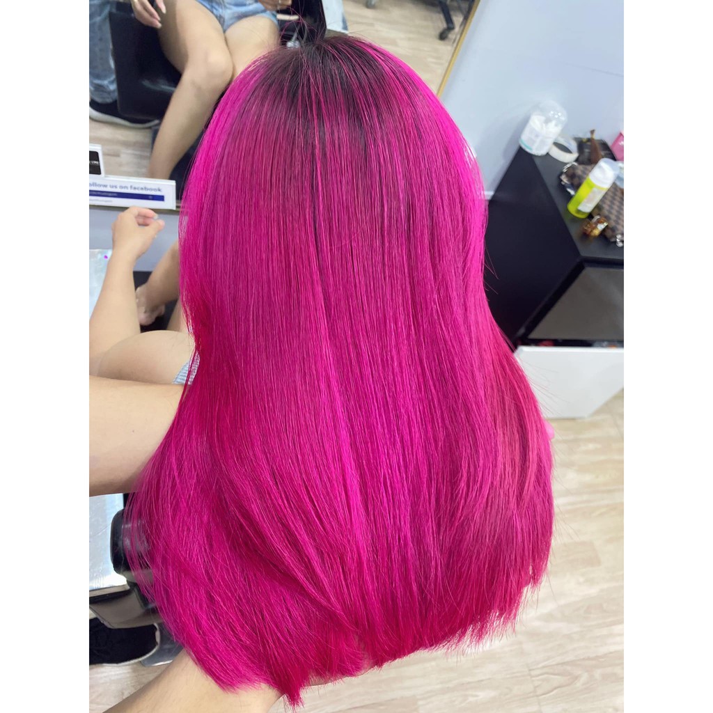 Thuốc Nhuộm Tóc Màu Hồng TPLUS 0/65 Pink Hair Dye Cream