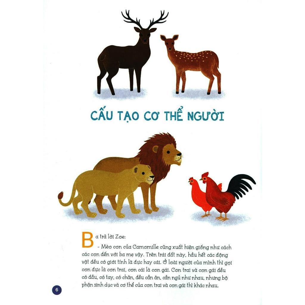 Sách - Những bí mật con muốn biết - Cẩm nang giáo dục giới tính cho trẻ từ 4 đến 6 tuổi