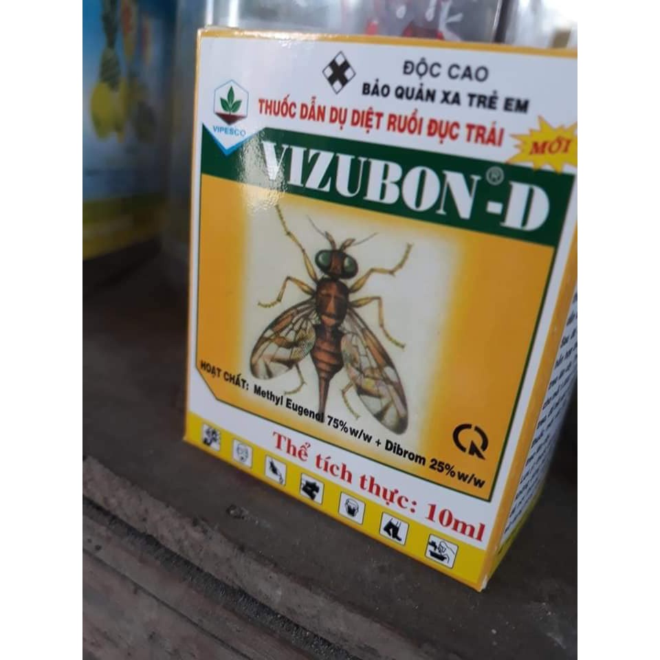 thuốc dẫn dụ ruồi đục trái Vizubon