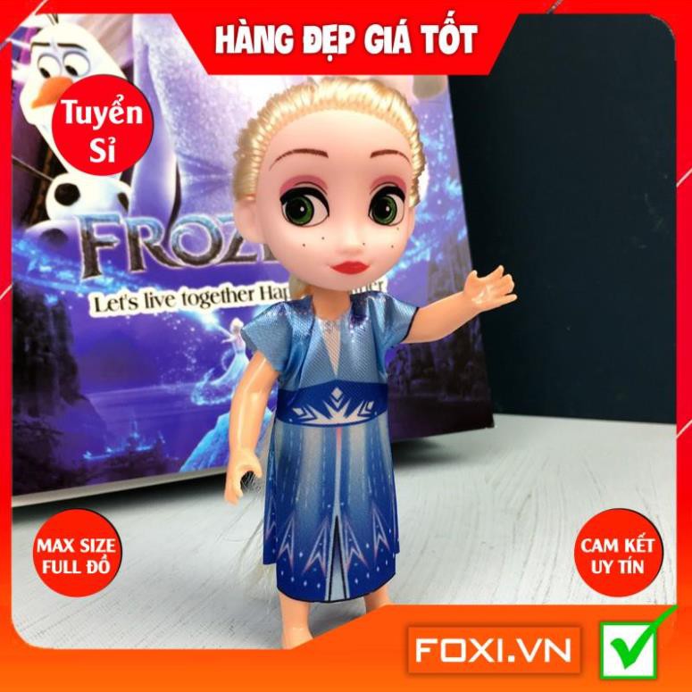 Búp bê Barbie Anna và Elsa Foxi-Đồ chơi công chúa nhân vật hoạt hình đẹp-vui nhộn-dễ thương-sáng tạo