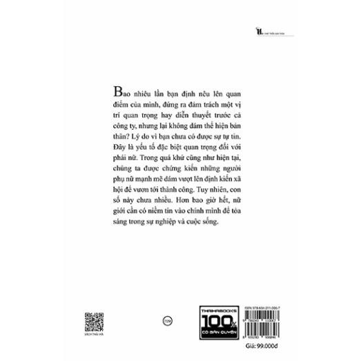 Sách - Phụ nữ hiện đại không ngại tự tin - Thái Hà Books