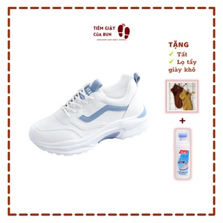 GIÀY THỂ THAO NỮ [Tặng vệ sinh giày khô + tất] PHONG CÁCH ULZZANG dộn đế CAO 5cm thích hợp nhiều hoạt động hàng ngày
