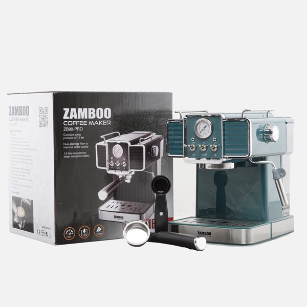 Máy pha cà phê Espresso Zamboo ZB-90PRO - Hàng chính hãng