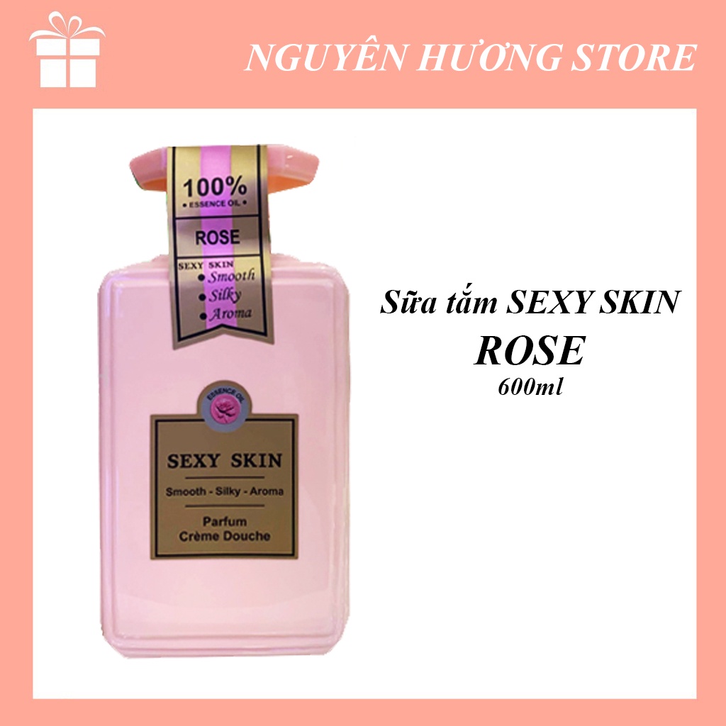 Sữa tắm Sexy Skin600ml - Đủ màu