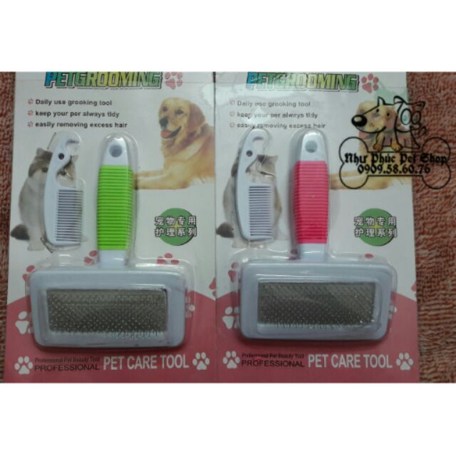 🐶🐱 Lược chải lông cún meo