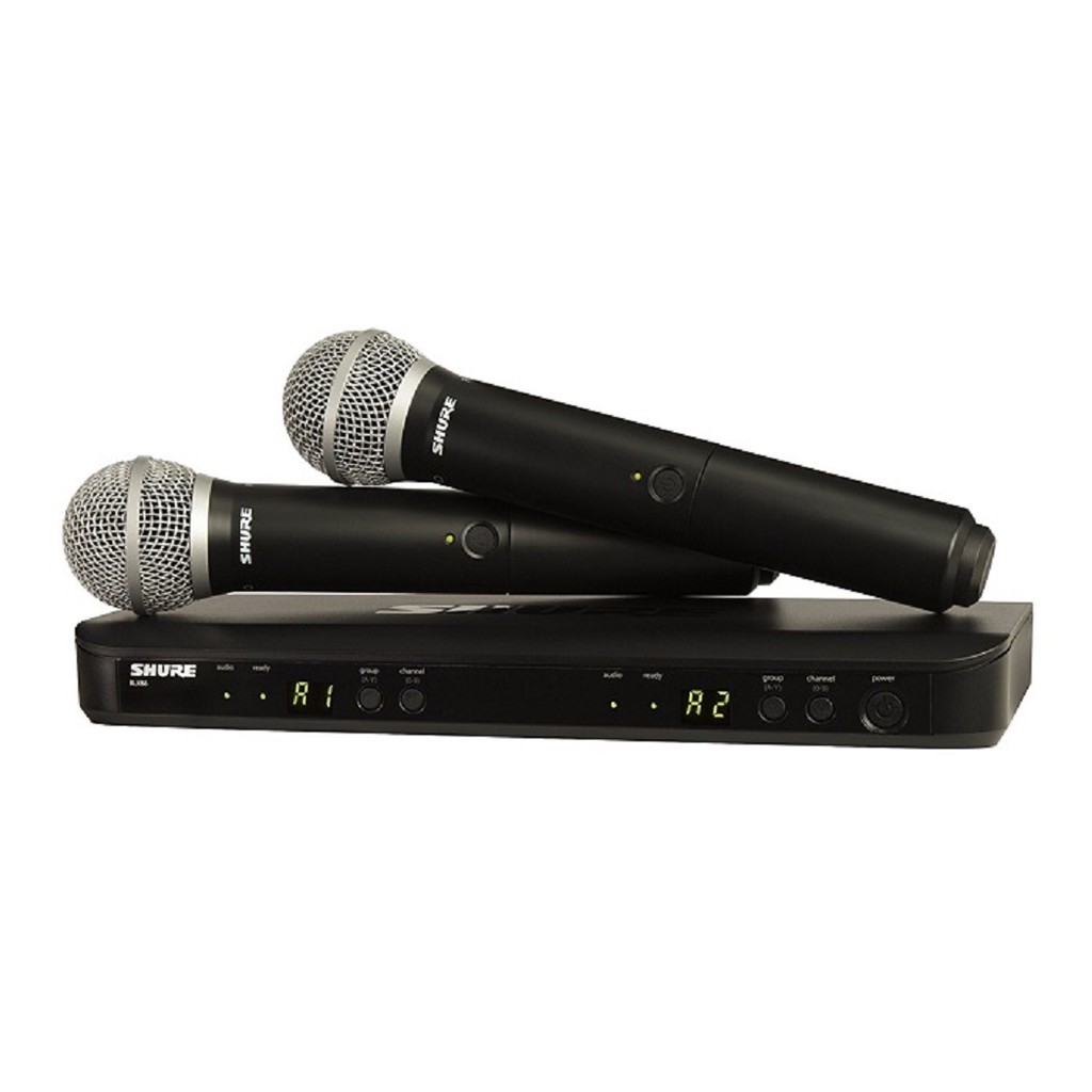 Micro Shure BLX288A PG58 hàng chính hãng