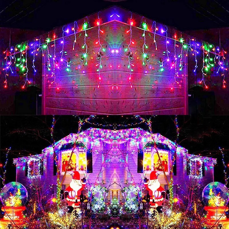 (Xài Điện) Dây Đèn Led Trang Trí 4 Mét 30 Bóng Đom Đóm Nhấp Nháy Fairylight Trang Trí Noel, Tết, Decor Phòng