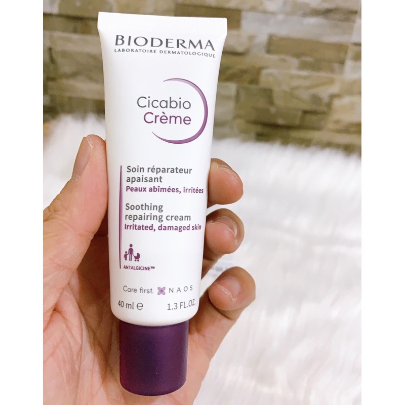 Kem dưỡng Bioderma Cicabio Cream - Phục Hồi và Làm Dịu Da 40ml