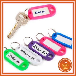 Thẻ Ghi Nhớ Gắn Móc Chìa Khóa Tránh Thất Lạc - Thẻ Treo Đánh Dấu Hành Lý/ Vali Siêu Tiện Dụng_CC