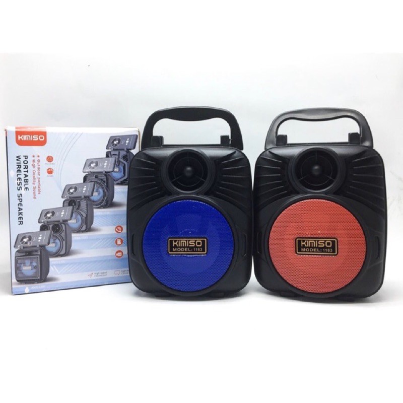 Loa bluetooth có đế để điện thoại KM kimoso 1181/1182/1183 full hộp kèm dây sạc nhiều hình và màu khác nhau