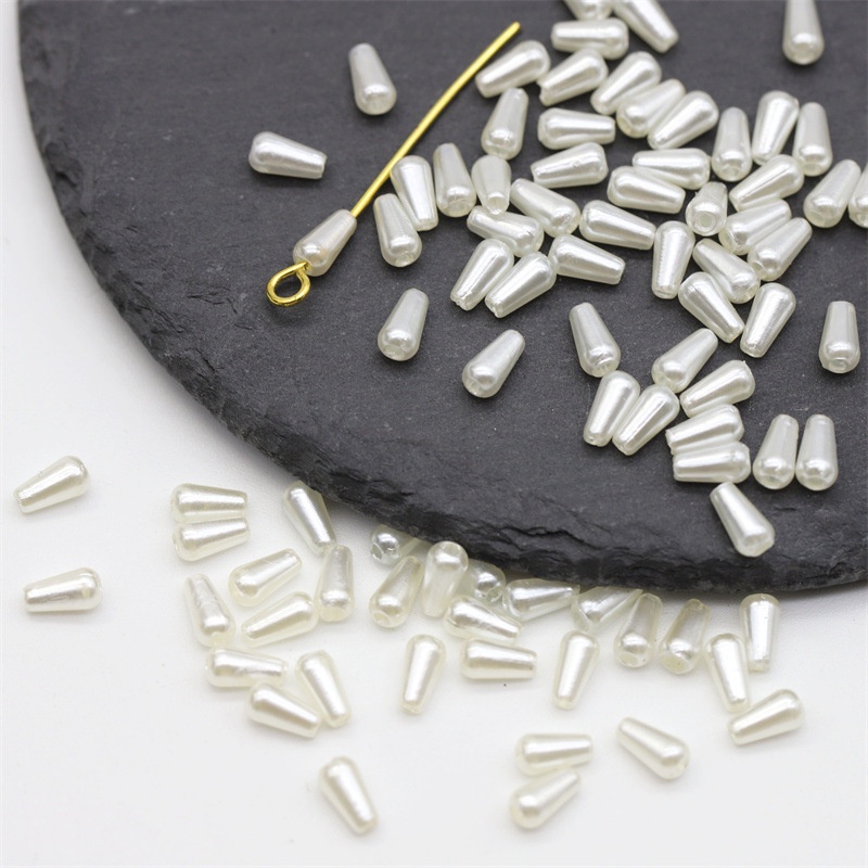 1-30 hạt giọt nước xỏ lỗ xỏ chuỗi nguyên liệu làm trâm làm trang sức cổ trang