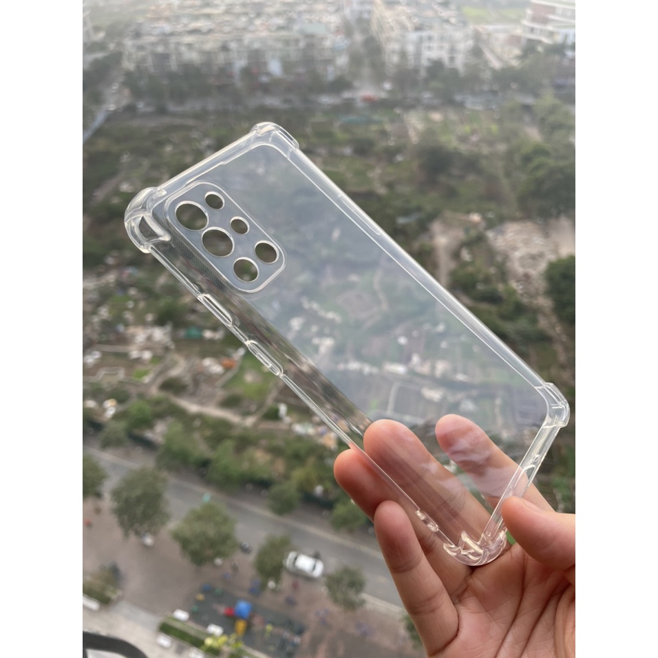 Ốp lưng cho Oneplus 9R dẻo trong chống sốc 4 góc khoét mắt bảo vệ camera