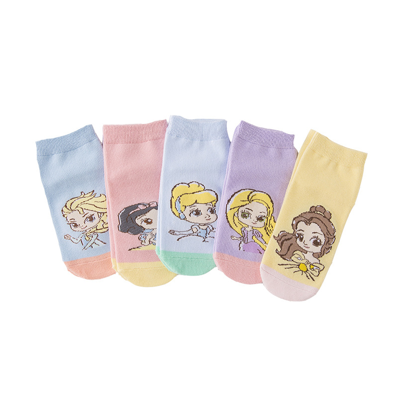 Tất Chân In Hình Công Chúa Disney Cho Bé Gái Từ 1-12 Tuổi