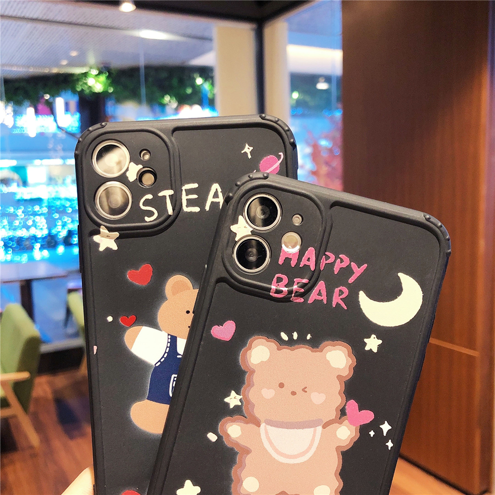 Ốp Lưng Mềm In Hình Gấu Xinh Xắn Cho Oppo A3S A5S A7 A12 F9 A83 A37 A9 A5 A31 A53 2020 A52 A92 A8 Reno 3 F1S A57 A39 A59 A91 Realme C1 | BigBuy360 - bigbuy360.vn