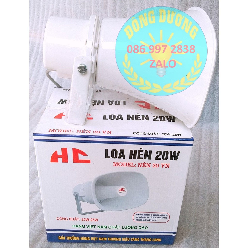 LOA PHÓNG THANH 20W HC - LOA NÉN 20W