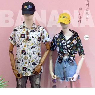 Sơmi Hoạt Hình BIG SIZE in NYALWAYS  🔥