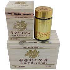 Bột Đông Trùng Hạ Thảo KGS Royal Gold hộp 180G