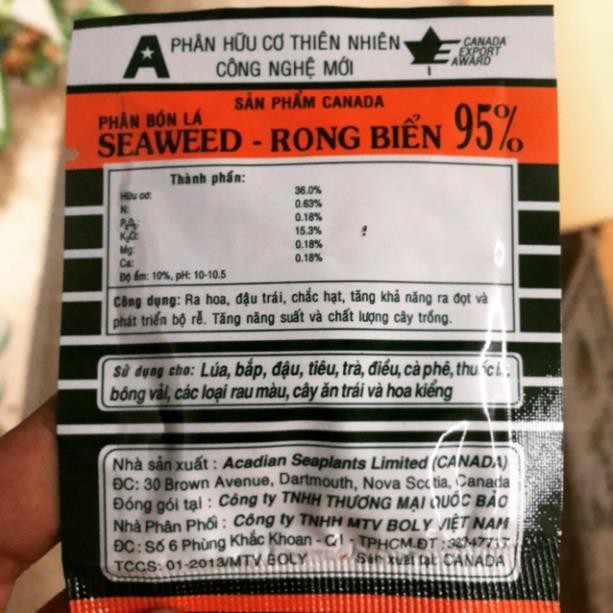 Rong Biển CANADA 95% SEAWEED