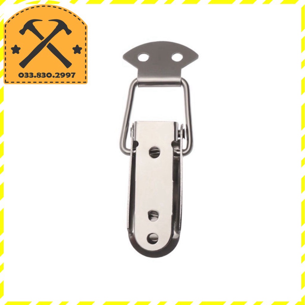Khoá gài inox, khoá lật inox lắp hòm đạn, khóa hộp gỗ