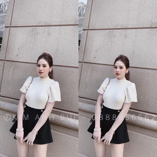 Áo len tay bồng xoè | BigBuy360 - bigbuy360.vn