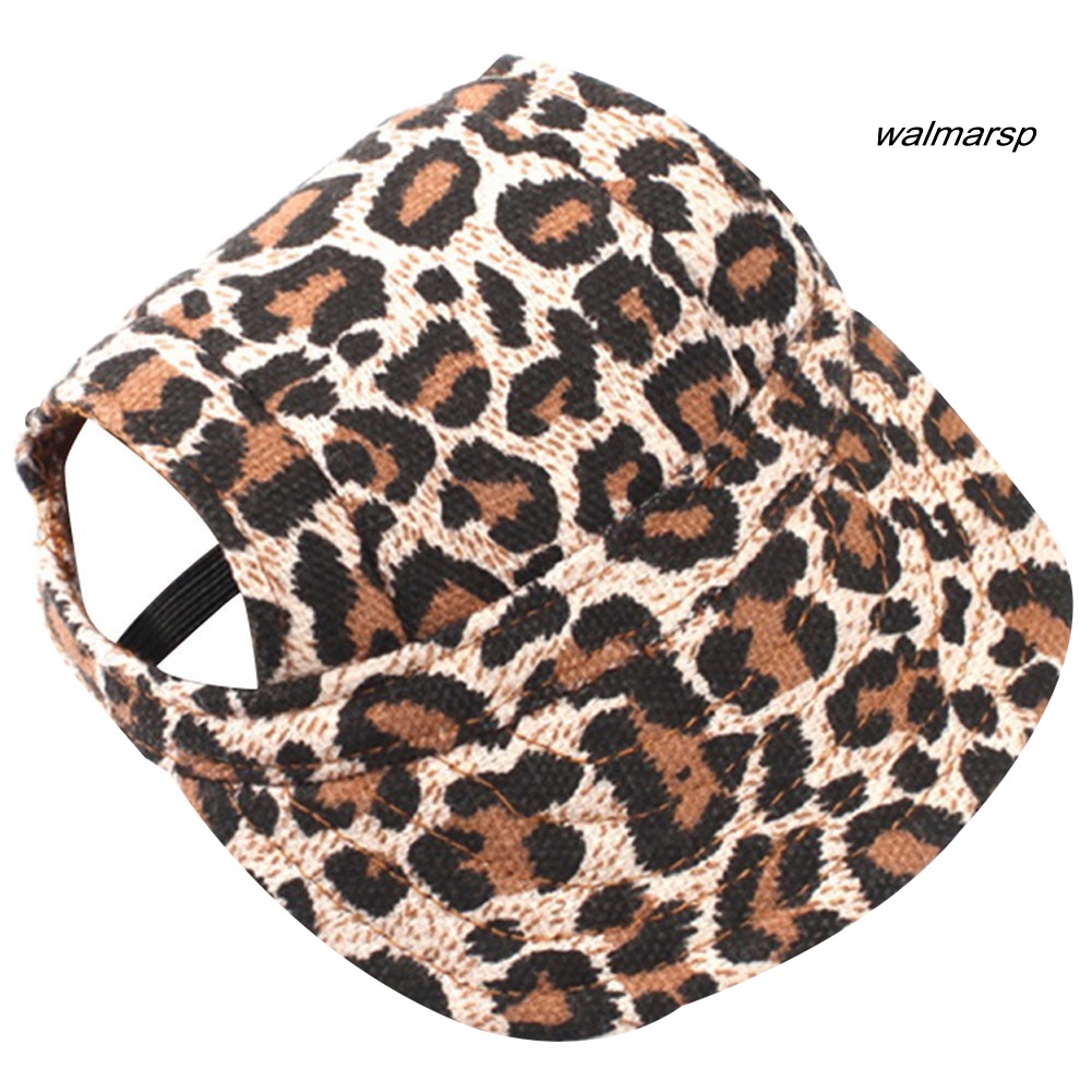 Mũ Lưỡi Trai Bằng Vải Canvas Thời Trang Mùa Hè Dễ Thương Cho Thú Cưng