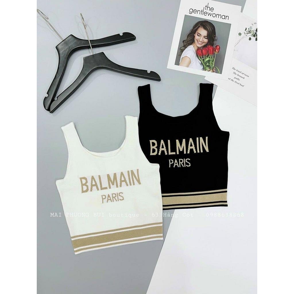 Áo ba lỗ nữ Montoghi kiểu dáng croptop Quảng Châu nhiều màu sắc