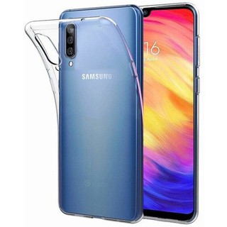 Ốp Silicon dẻo Samsung Galaxy A30s (trong suốt)