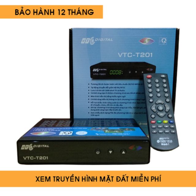 Combo Đầu mặt đất VTC T201