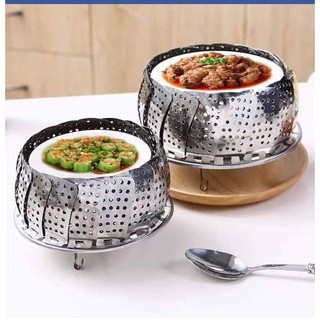 Vỉ Hấp Inox Có Chân