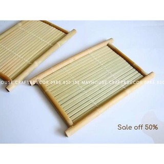 Khay trà tre trúc đẹp bền