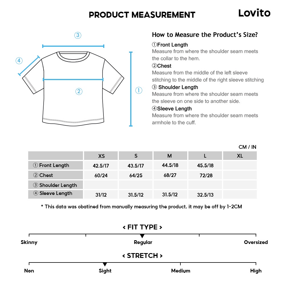 Lovito Áo kiểu cổ vuông kẻ sọc màu xanh lá dễ thương L11D27
 | WebRaoVat - webraovat.net.vn